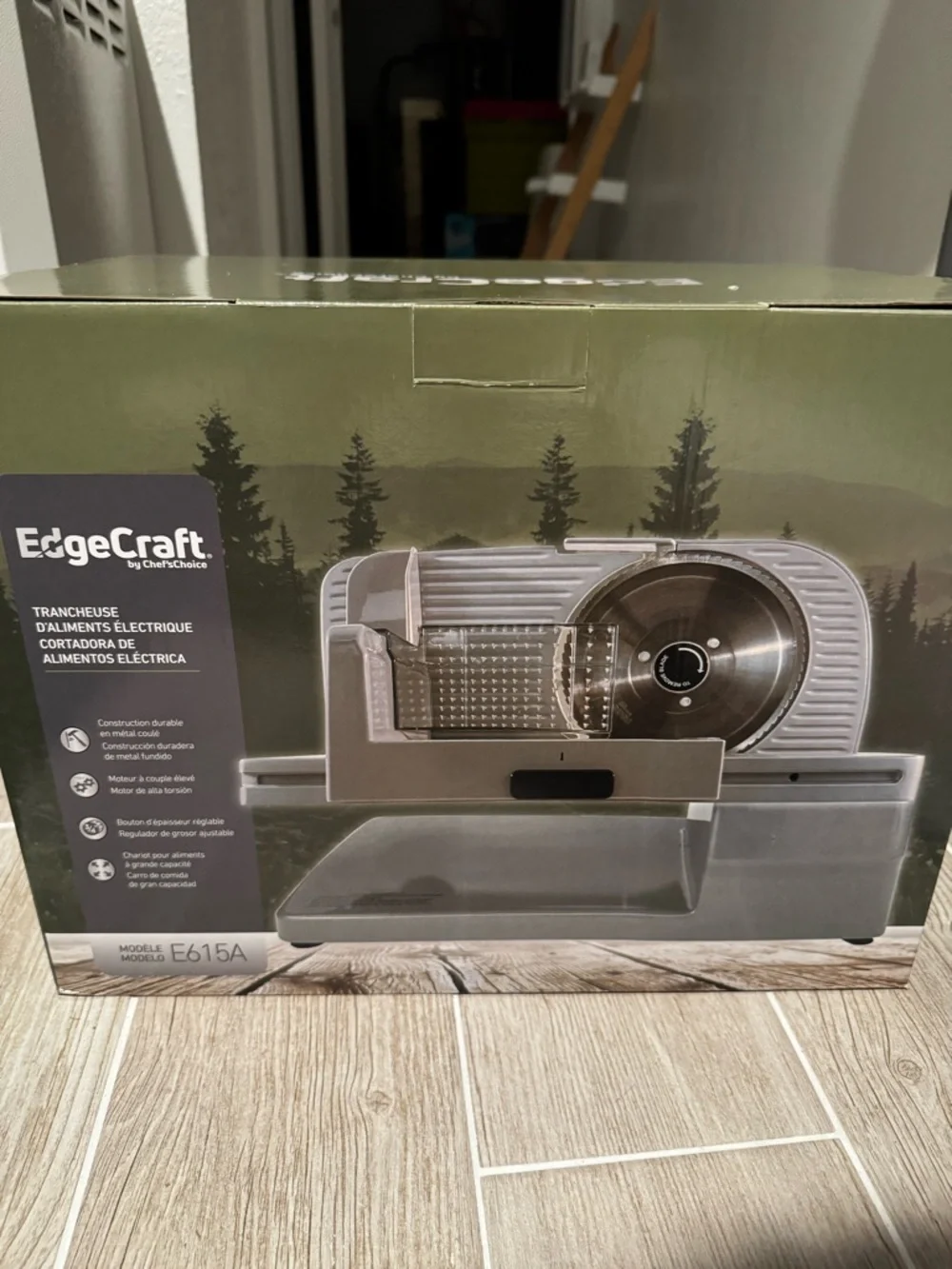 Craft EdgeCraft Electric Food Slicer in Silver and Black